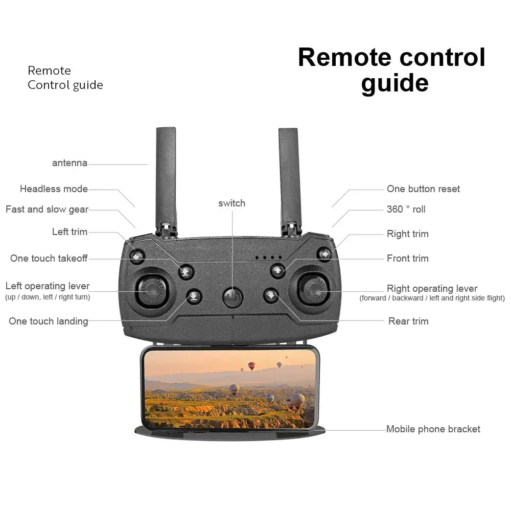 Drone X Pro with HD Dual Camera - Quadcopter 5G 4K GPS