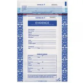 EVIDENCE SEC BAGS 12X15 (100)