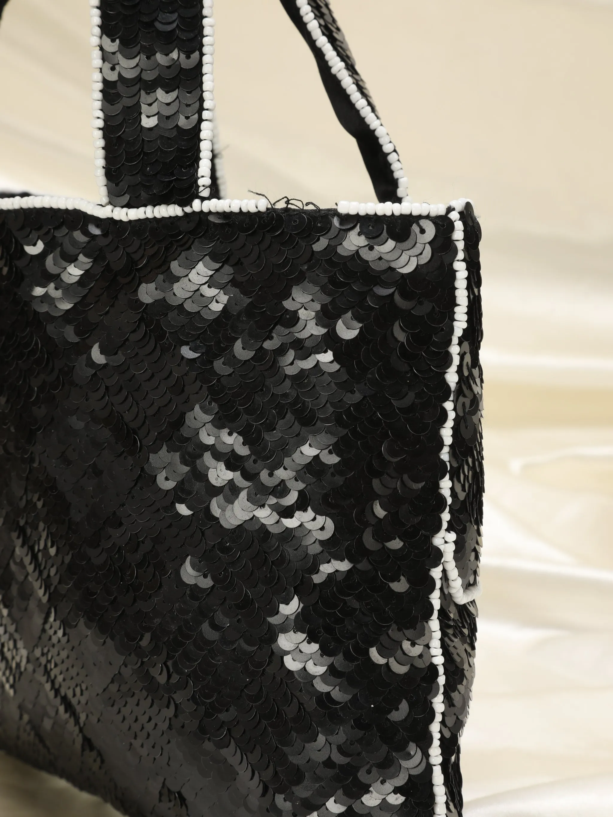 Extremely Rare Chanel Sequin Beaded Mini Bag