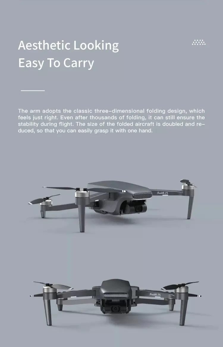 Faith 2S 4K Drone | 3-Axis Gimbal