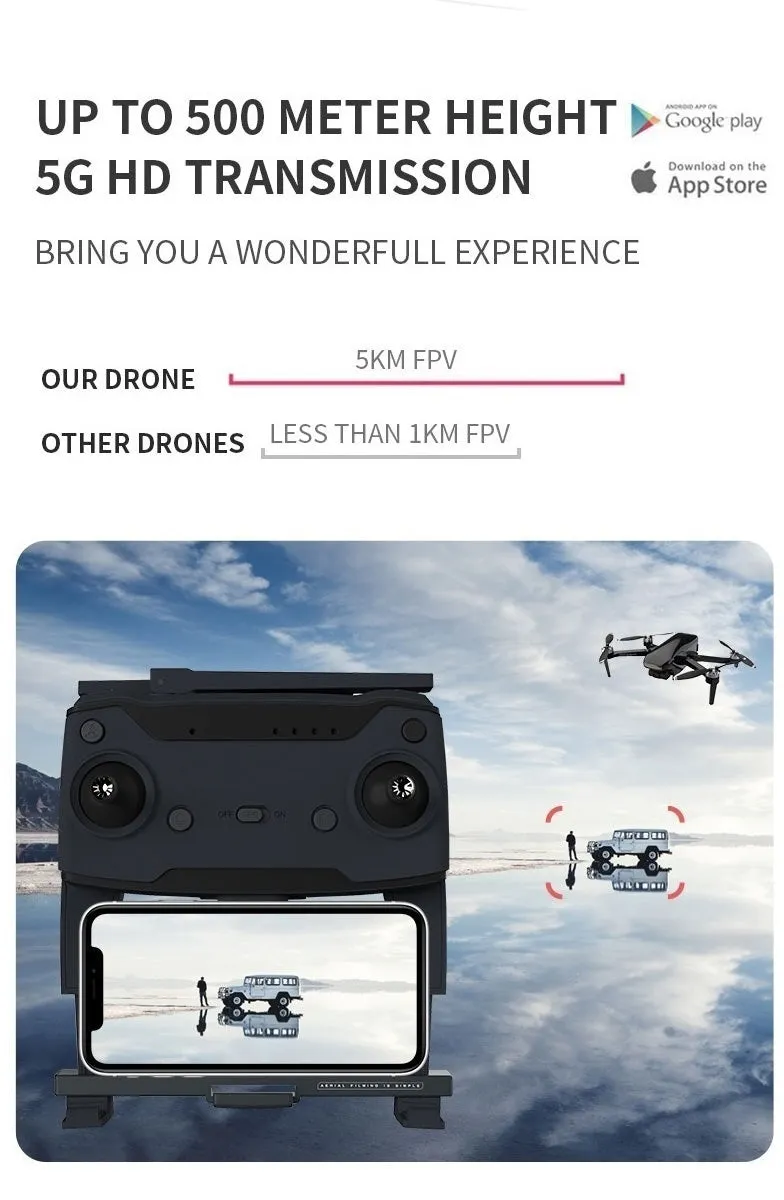 Faith 2S 4K Drone | 3-Axis Gimbal