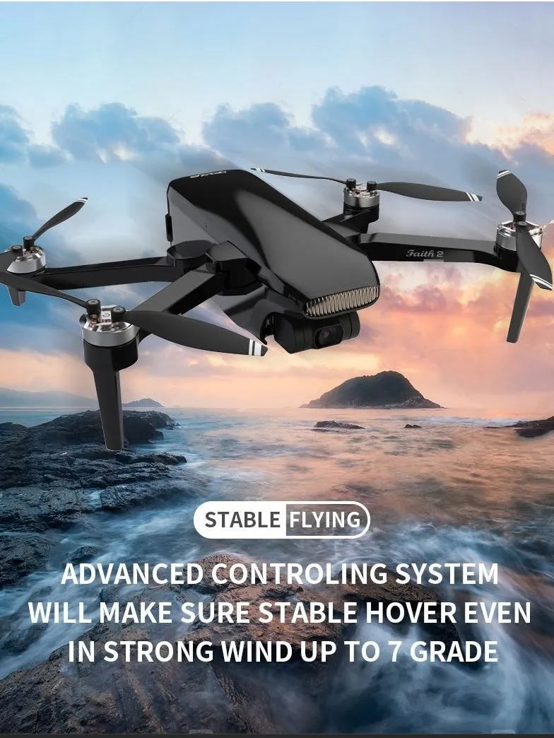 Faith 2S 4K Drone | 3-Axis Gimbal
