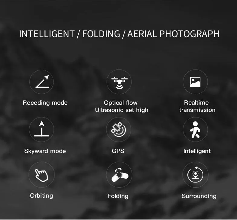 Faith 2S 4K Drone | 3-Axis Gimbal