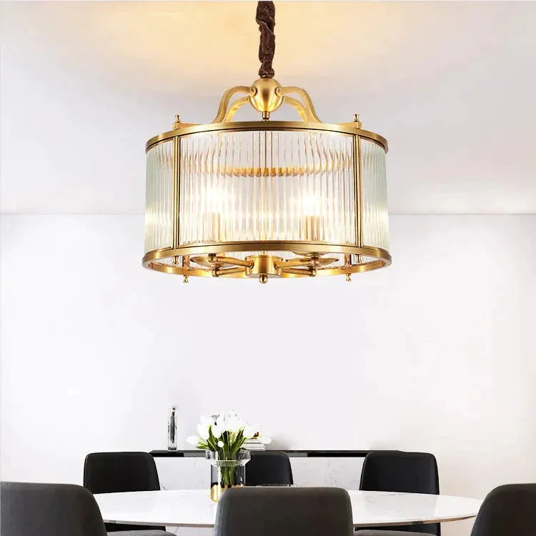 Fashion American Luxury Restaurant Bedroom Copper Chandelier