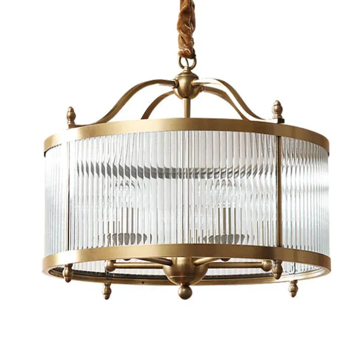Fashion American Luxury Restaurant Bedroom Copper Chandelier