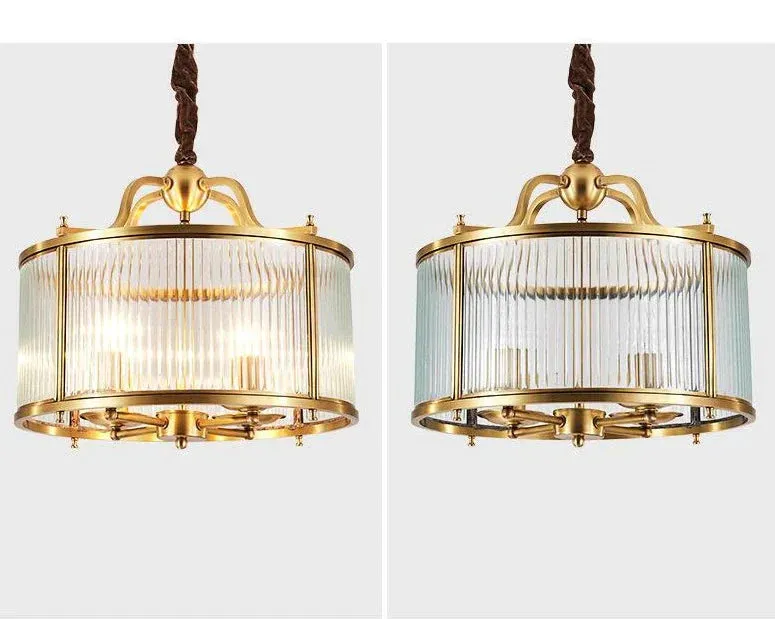 Fashion American Luxury Restaurant Bedroom Copper Chandelier
