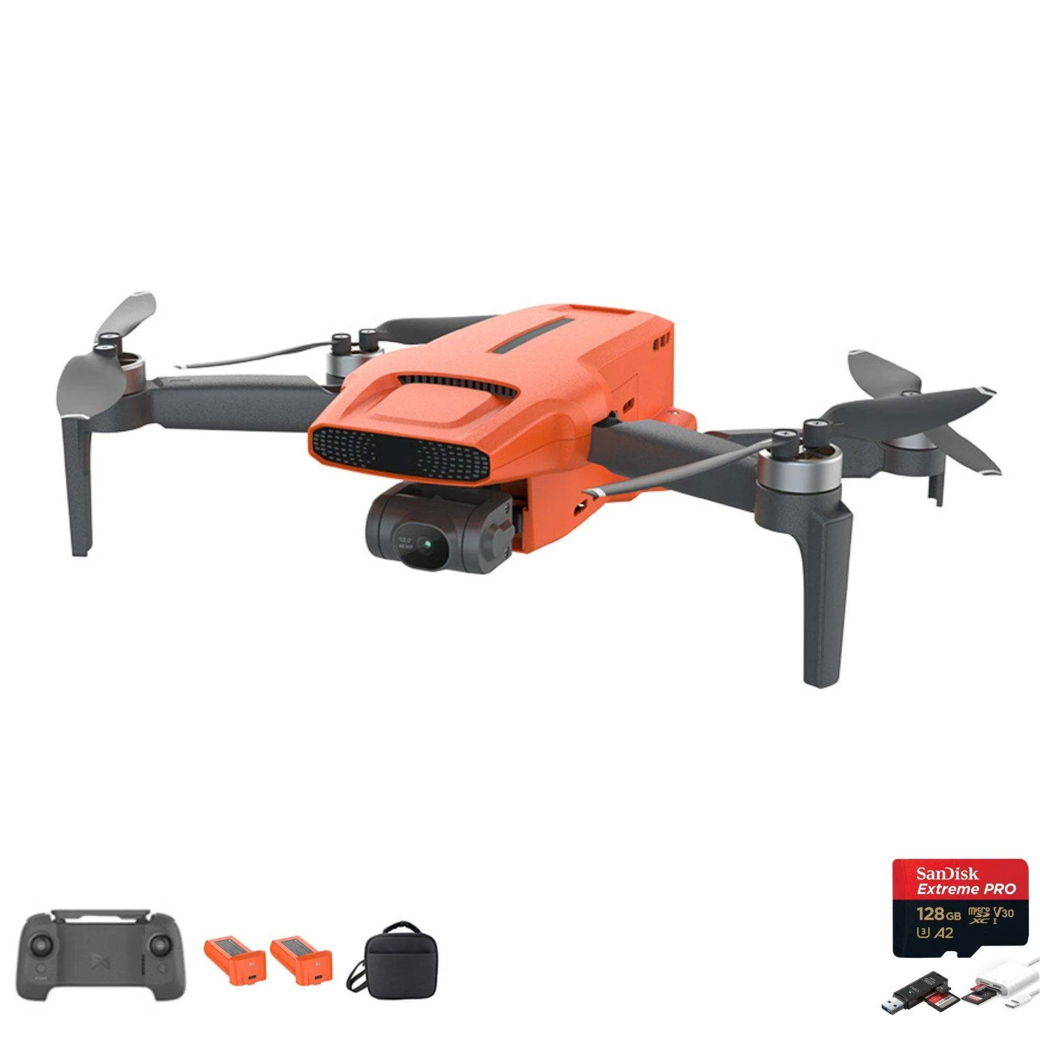 FIMI X8 MINI 3 Professional GPS Mini Drone | 9KM FPV With 4K 48MP 60fps 1/2″ CMOS Camera 3-axis Mechanical Gimbal 32mins | Under 250g | Two Batteries 128GB SanDisk Pro | TUTT