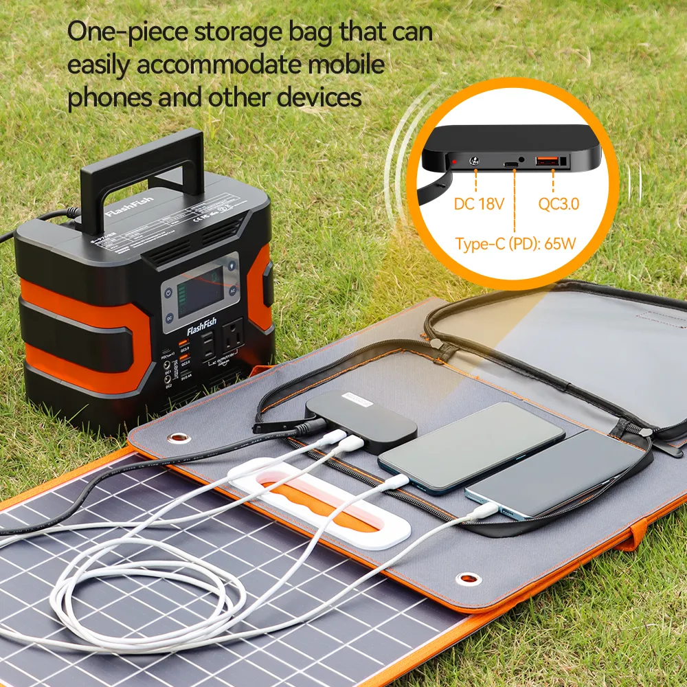 Flashfish P60 Portable Power Station | 560W 520Wh