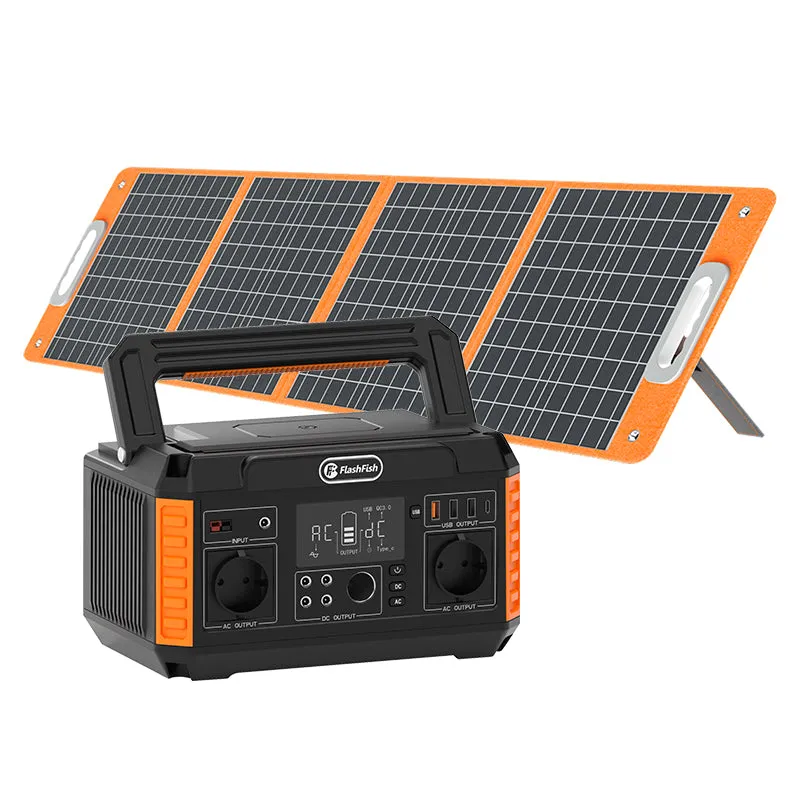 Flashfish P60 Portable Power Station | 560W 520Wh