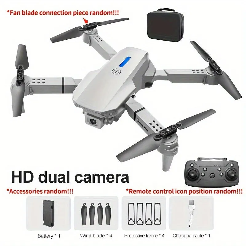 Foldable KBDFA E88 Drone with HD Camera, Obstacle Avoidance, and WIFI Control