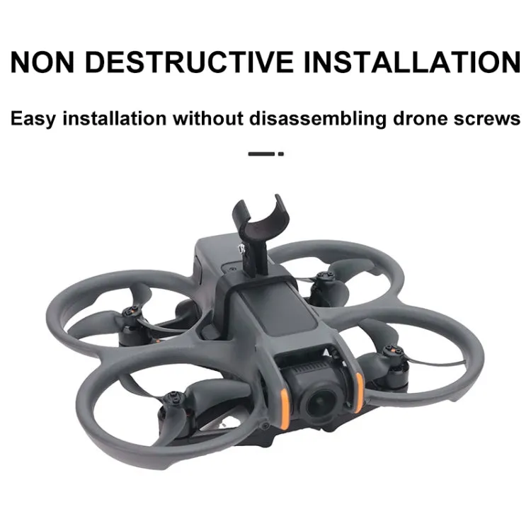 For DJI Avata 2 CQT Night Flight Warning Light for Drones Searchlight