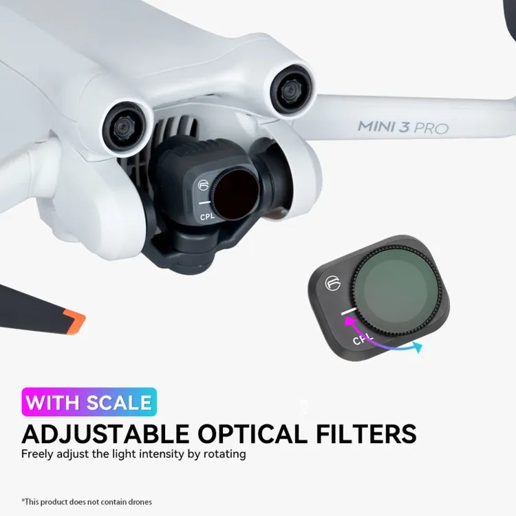 For DJI Mini 3 Pro RCSTQ PL Filters Drone Accessoires ND64/PL