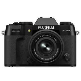 Fujifilm X-T50 Mirrorless Digital Camera - Black