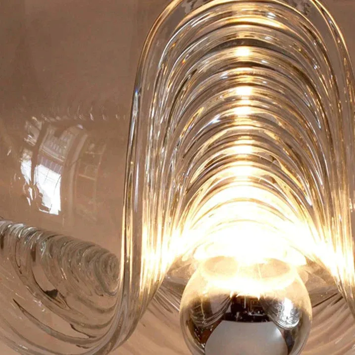 Glass Minimalist Restaurant Personality Minimalist Dining Table Lamp Chandelier