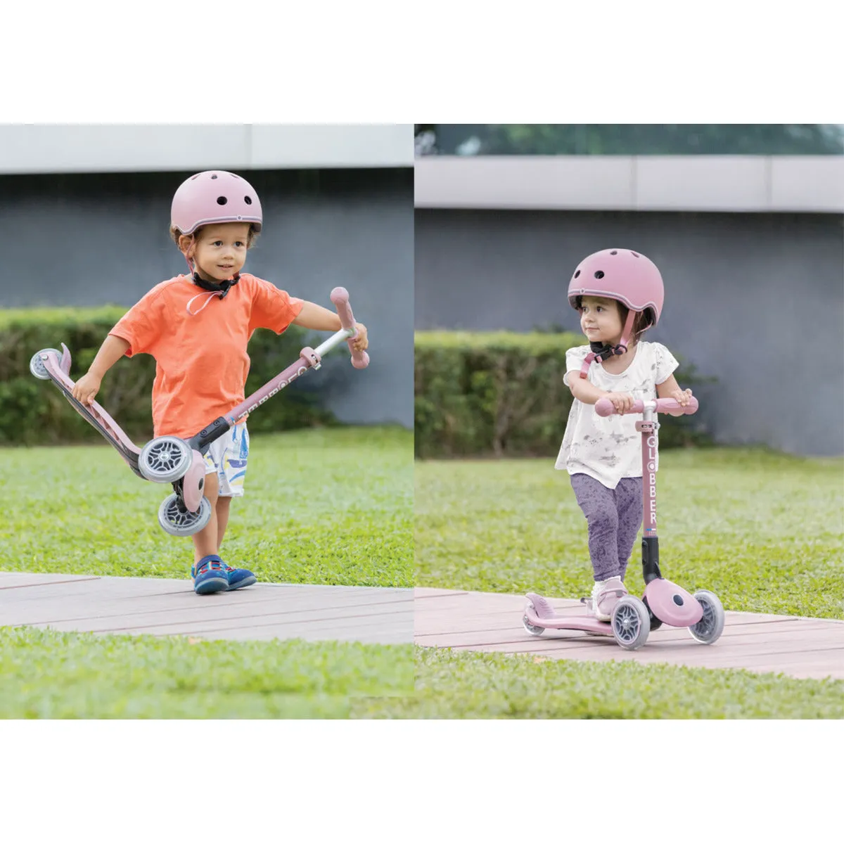 Globber Junior Foldable Light Eco Berry (2y )