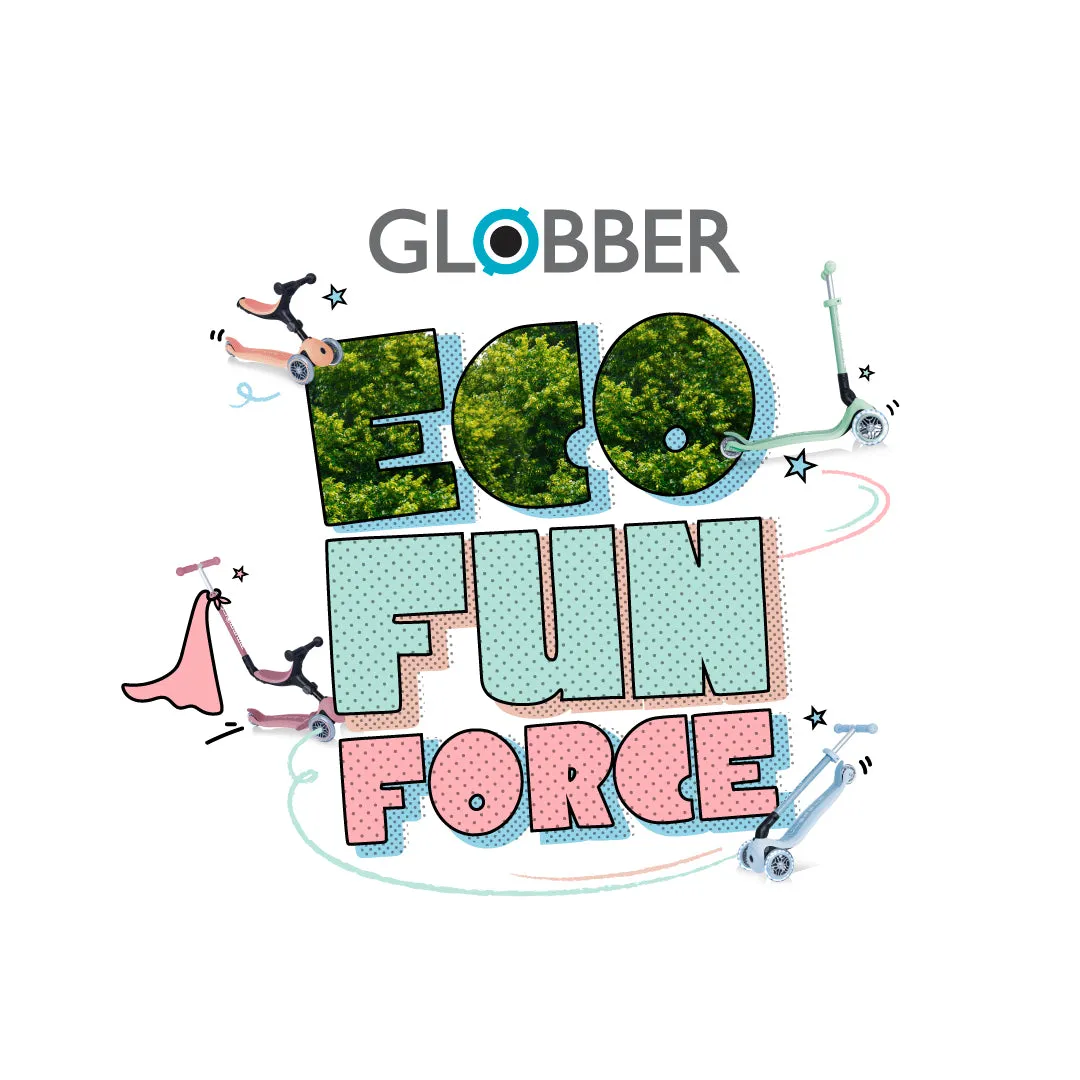 Globber Junior Foldable Light Eco Berry