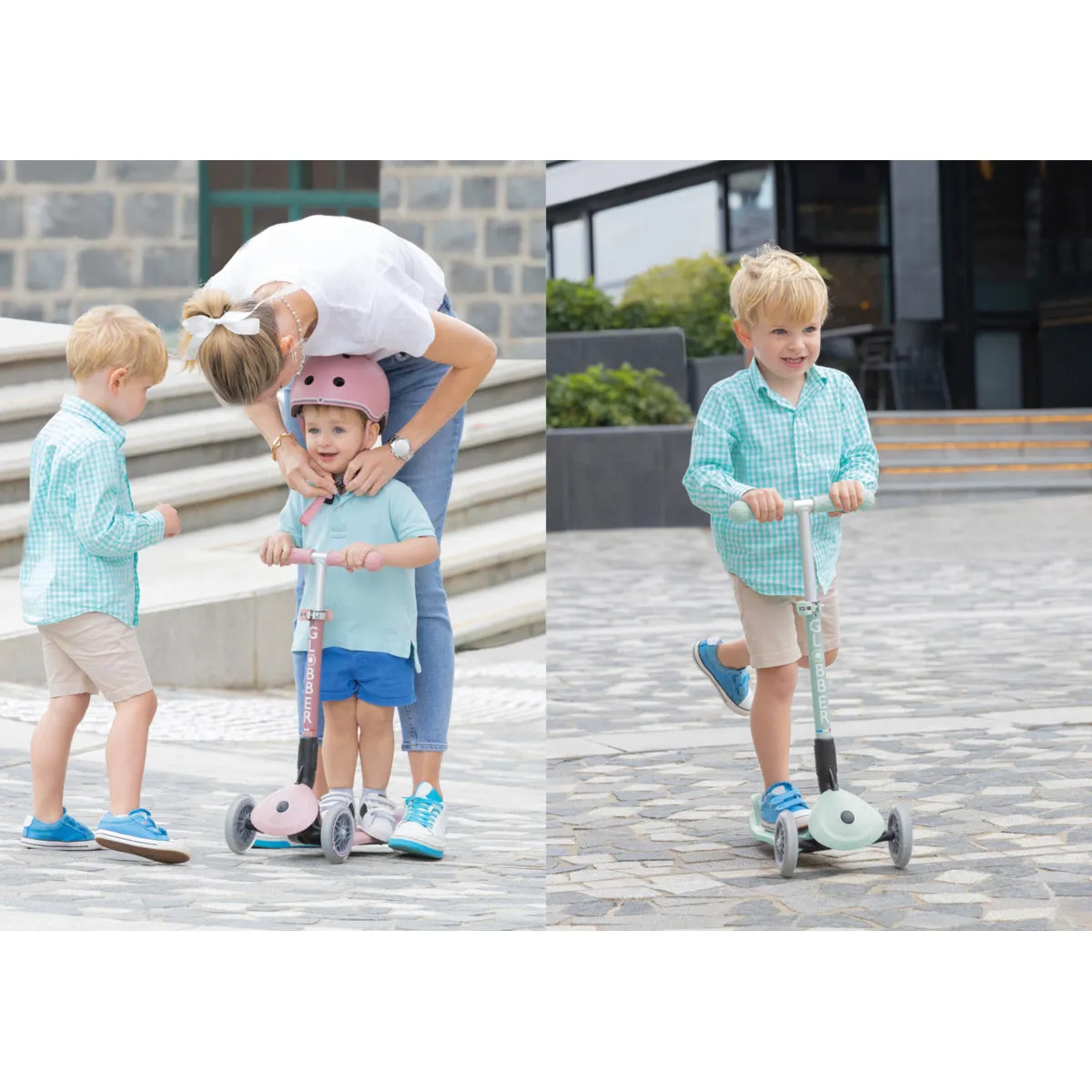 Globber Junior Foldable Light Eco Pistachio