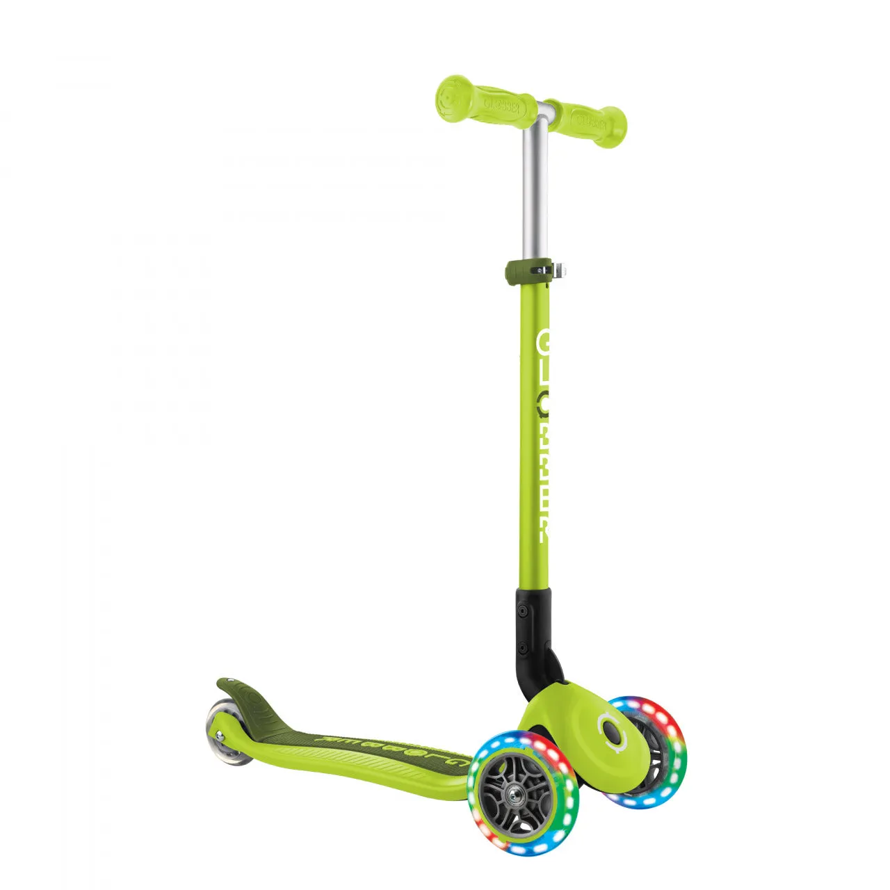 Globber PRIMO Foldable Lights 3 Wheel Scooter