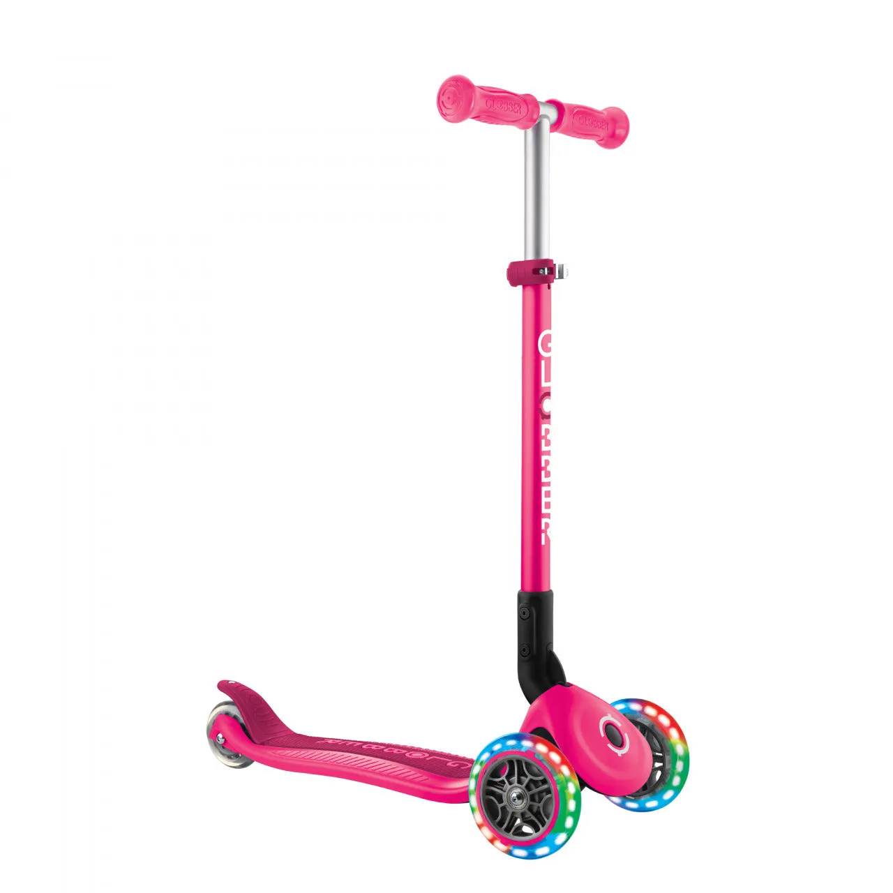 Globber PRIMO Foldable Lights 3 Wheel Scooter