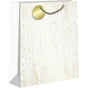 Gold Dots Small Gift Bag