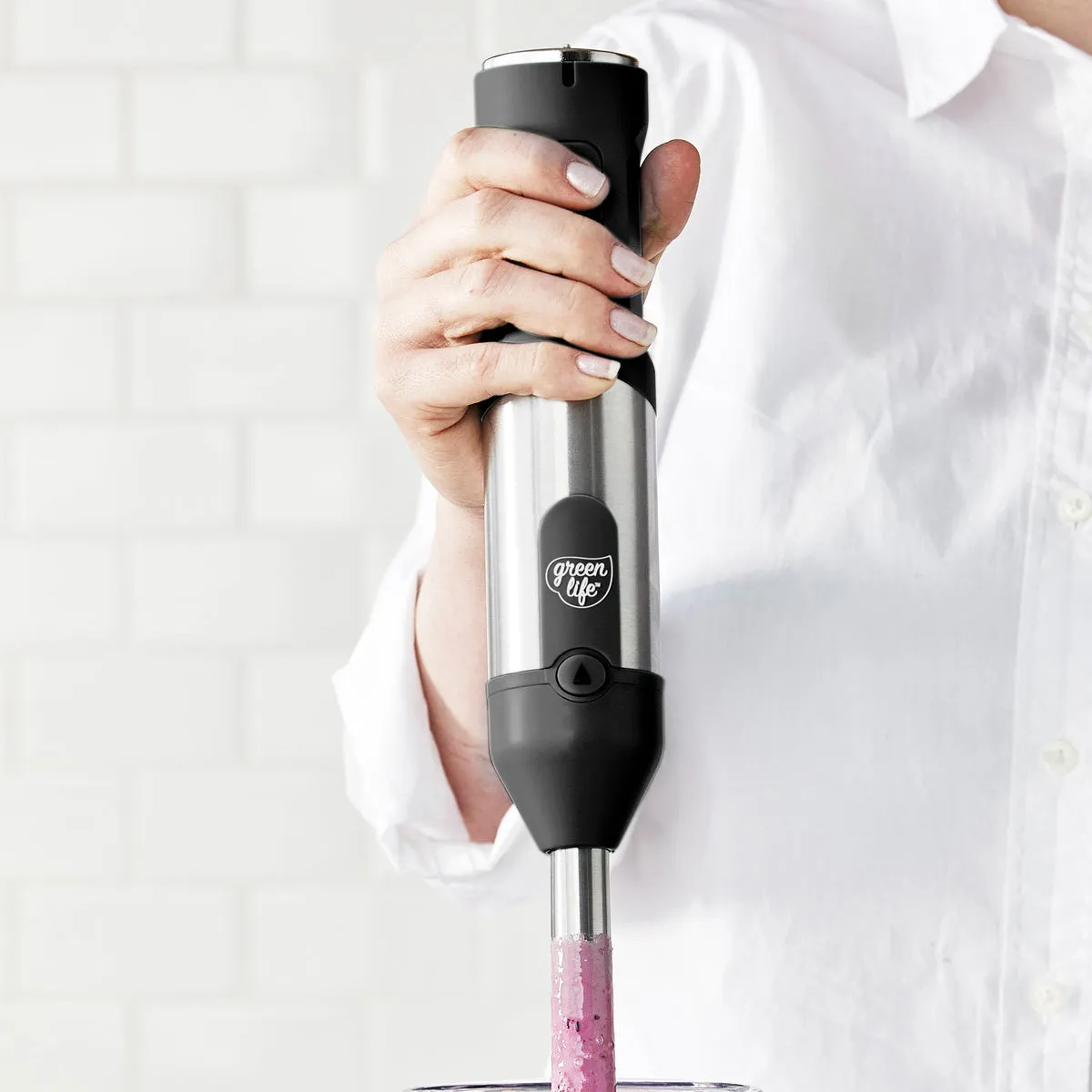 GreenLife Variable Speed Hand Blender | Black