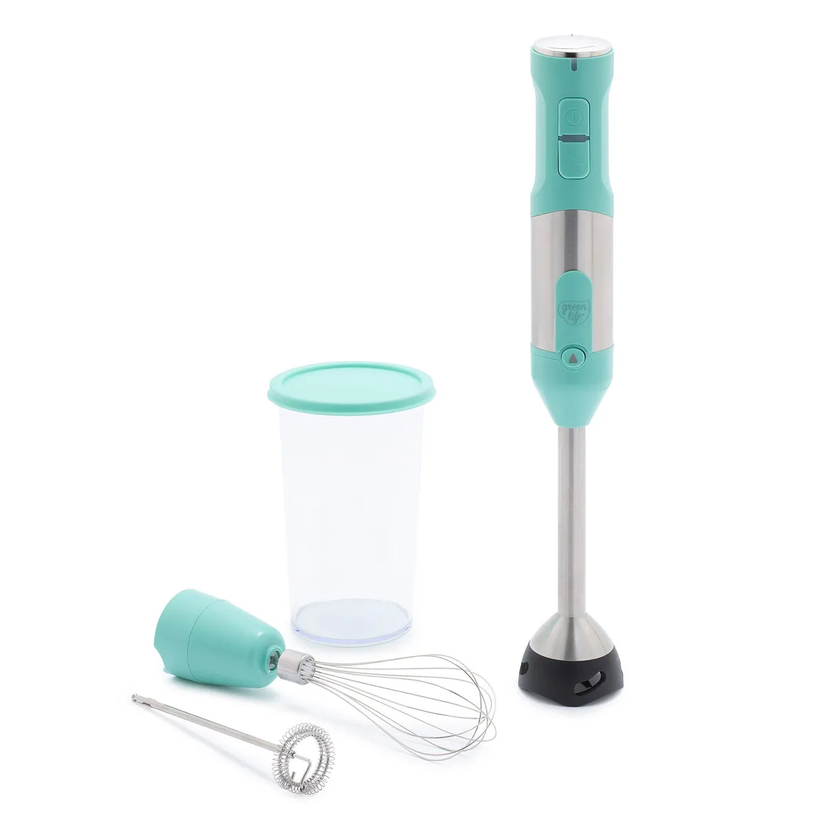 GreenLife Variable Speed Hand Blender | Turquoise
