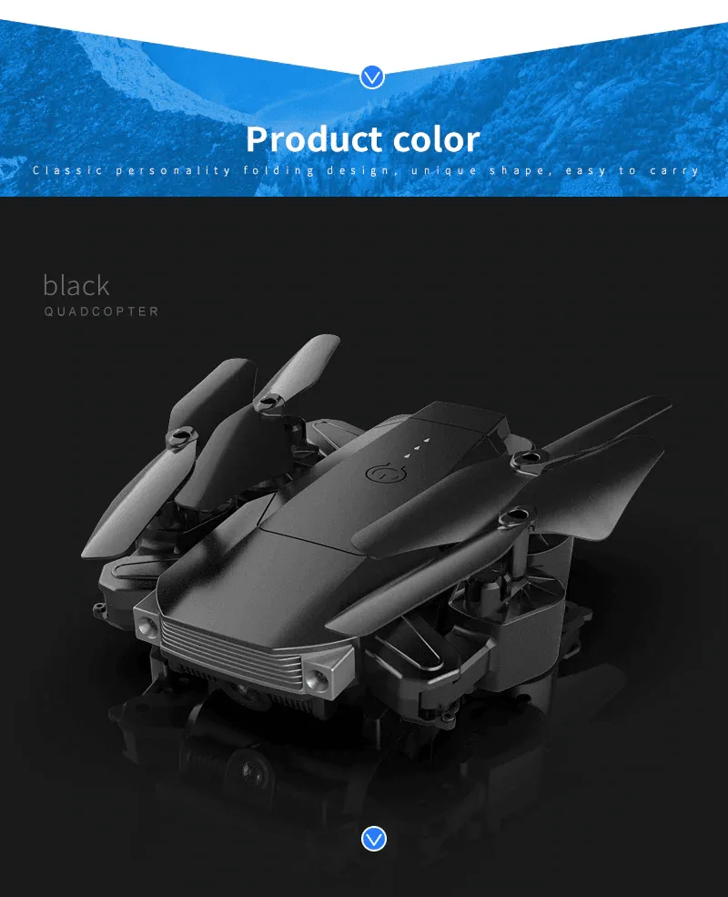 High Quality Foldable Drone Dual 4k & 1080p Hd Camera Quad Copter