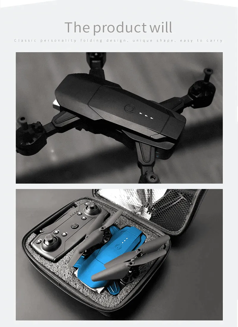 High Quality Foldable Drone Dual 4k & 1080p Hd Camera Quad Copter