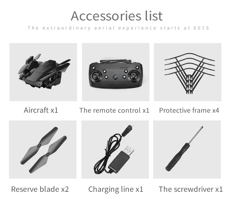 High Quality Foldable Drone Dual 4k & 1080p Hd Camera Quad Copter
