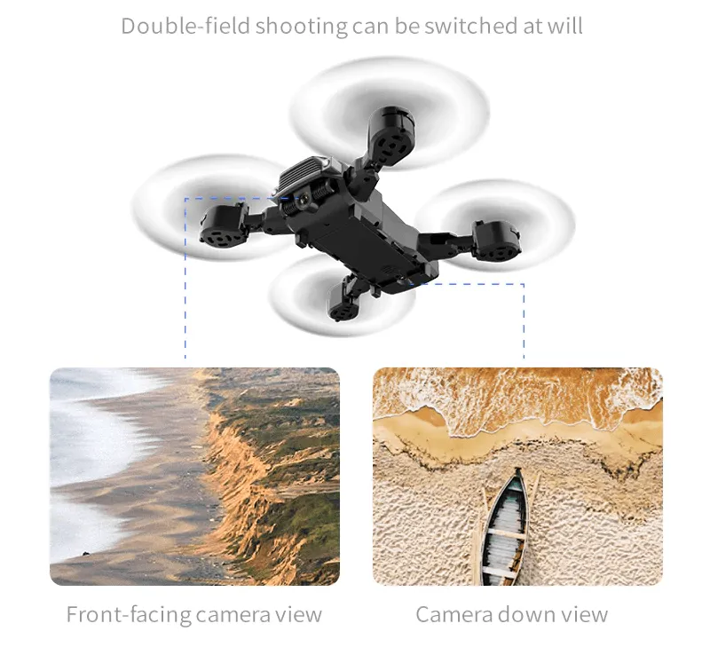 High Quality Foldable Drone Dual 4k & 1080p Hd Camera Quad Copter