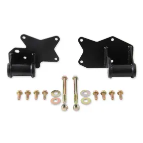 Hooker Motor Mount - Bolt-On - Black - Mopar Gen III Hemi to Mopar A-Body 1973-76 (Pair)