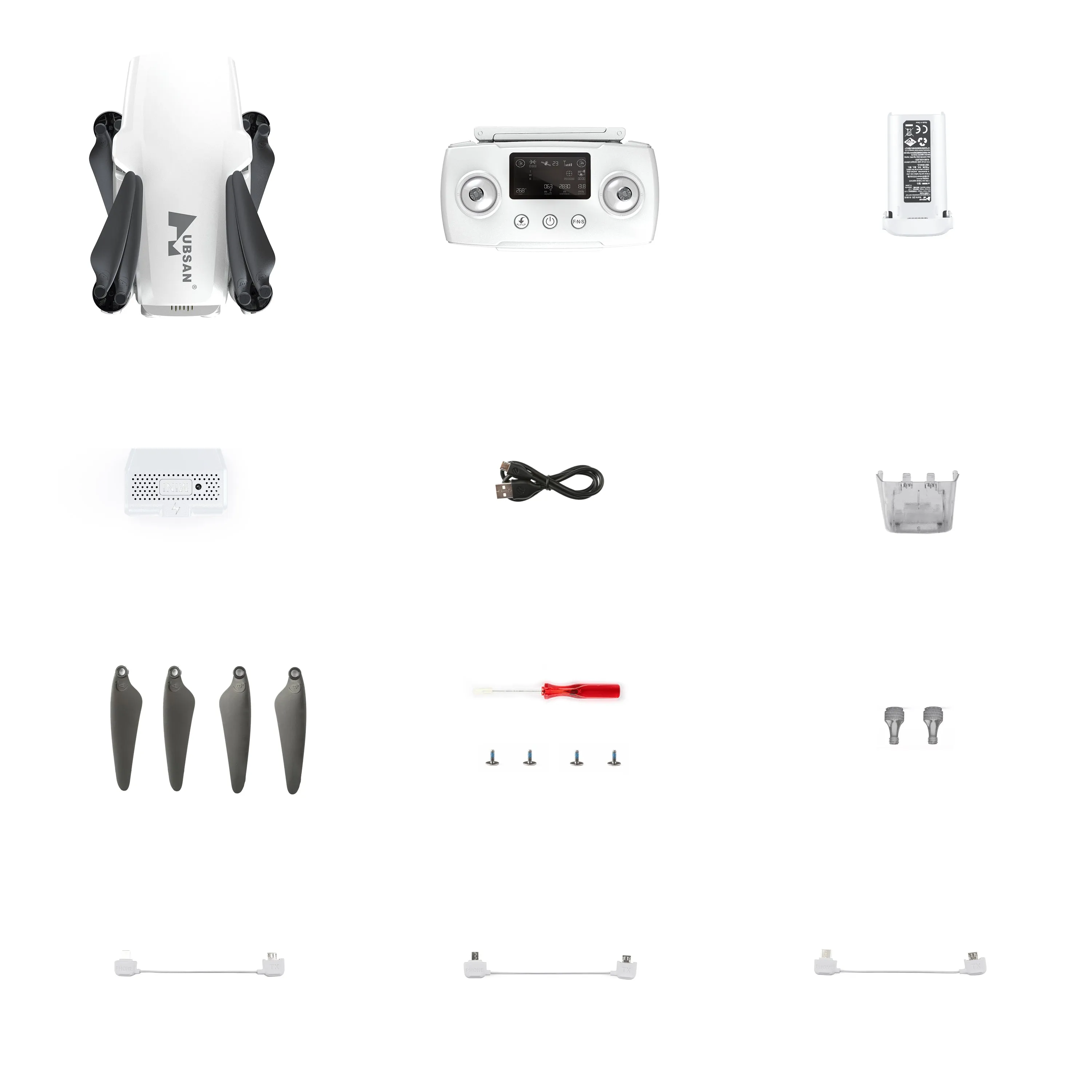 Hubsan Zino Mini SE R Drone | 10KM Flight Range | 45 Minutes Flight Time | 48MP Camera