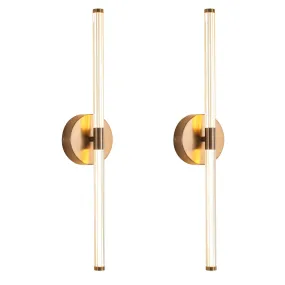 IZZA LED Comtemporary Design Interior Wall Light 8W 3000K Gold