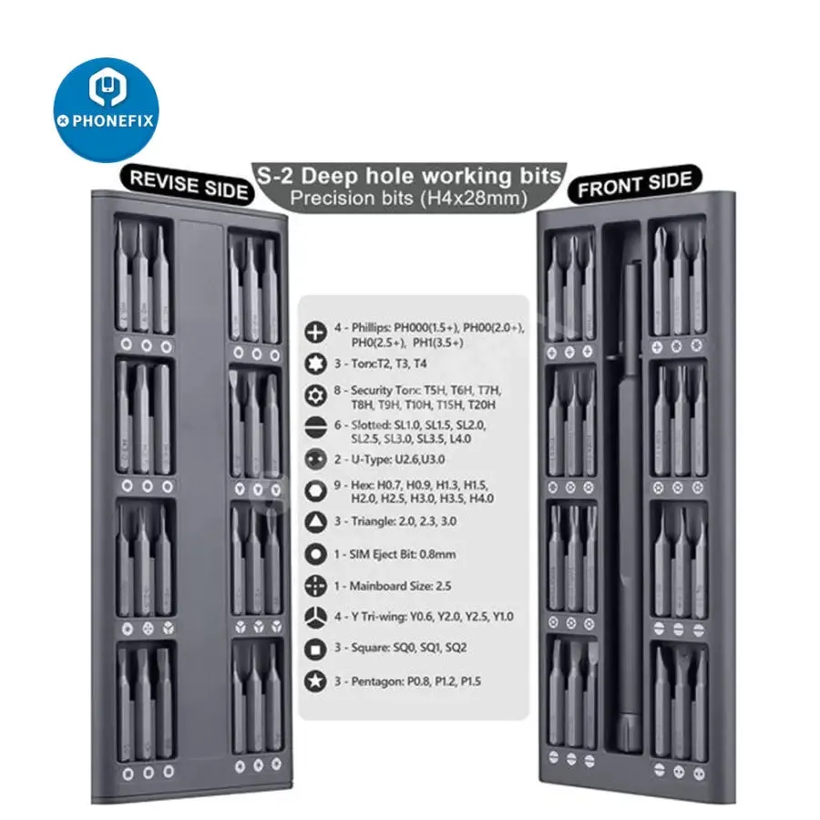 JM-8182 49-In-1 Screwdriver Set – Precision Magnetic Driver Bits