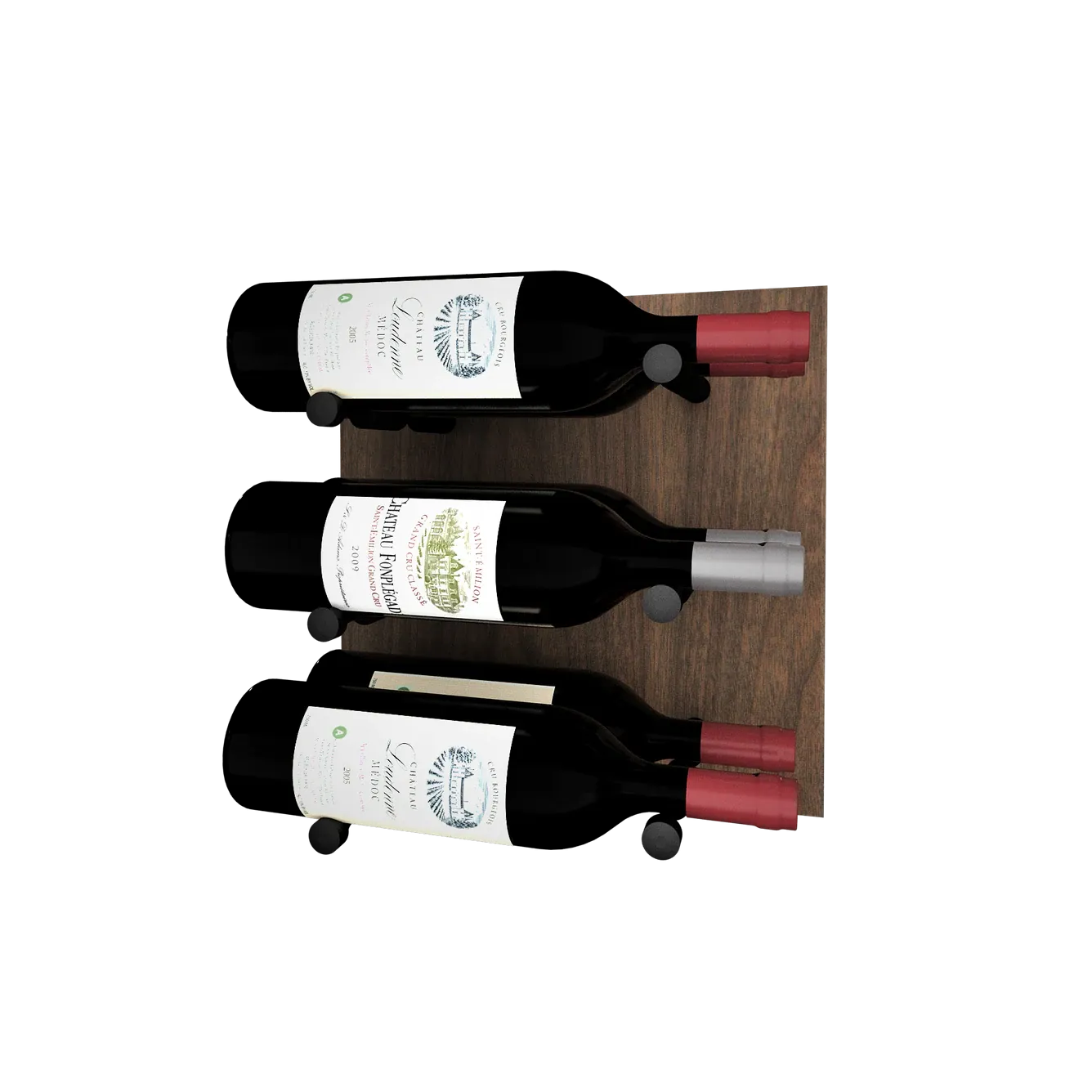 Kessick Wine as Art 14" x 14" Wood Panel Wine Rack
