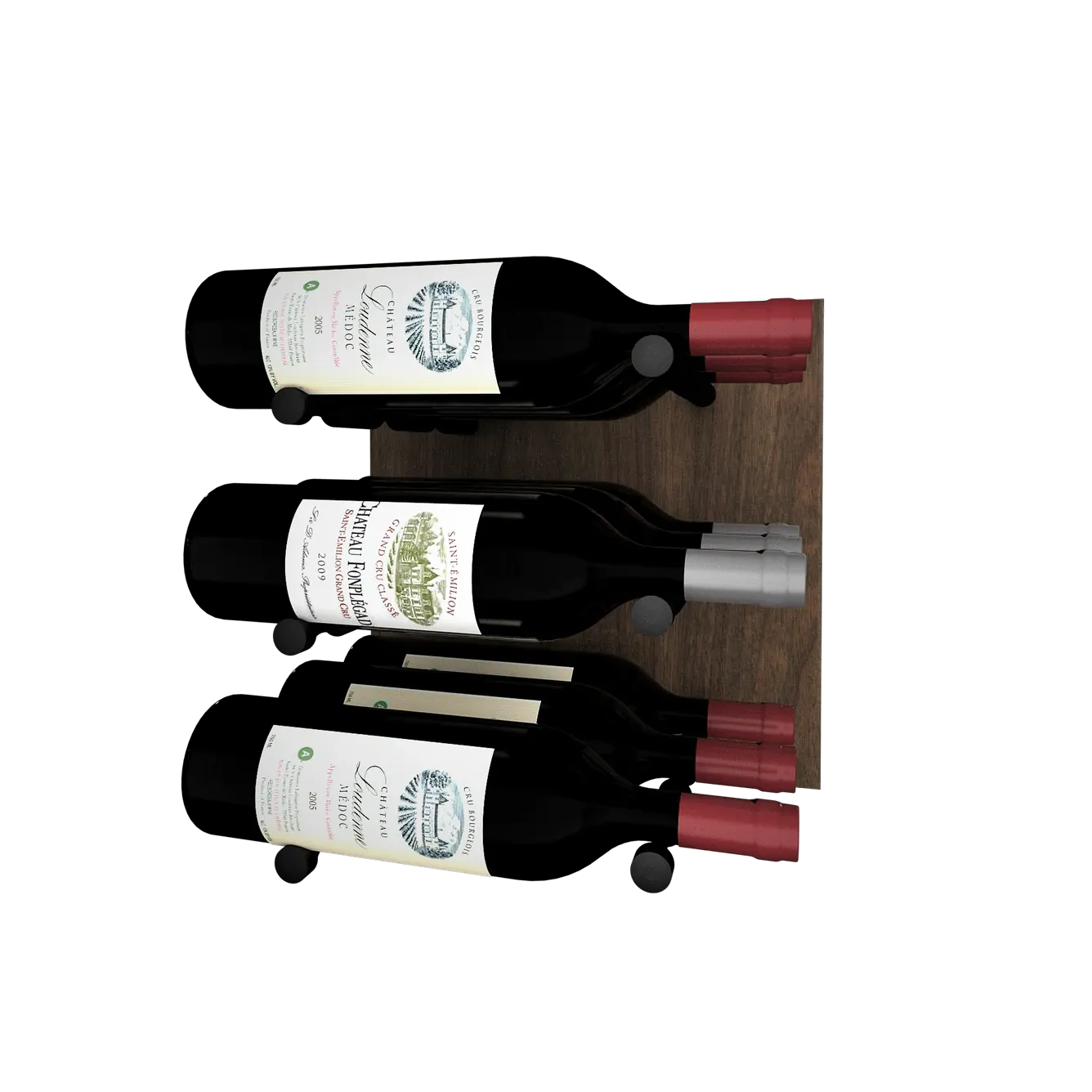 Kessick Wine as Art 14" x 14" Wood Panel Wine Rack