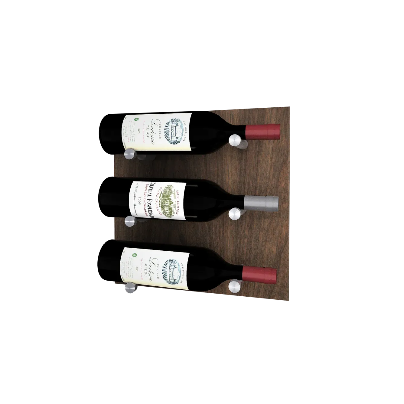 Kessick Wine as Art 14" x 14" Wood Panel Wine Rack