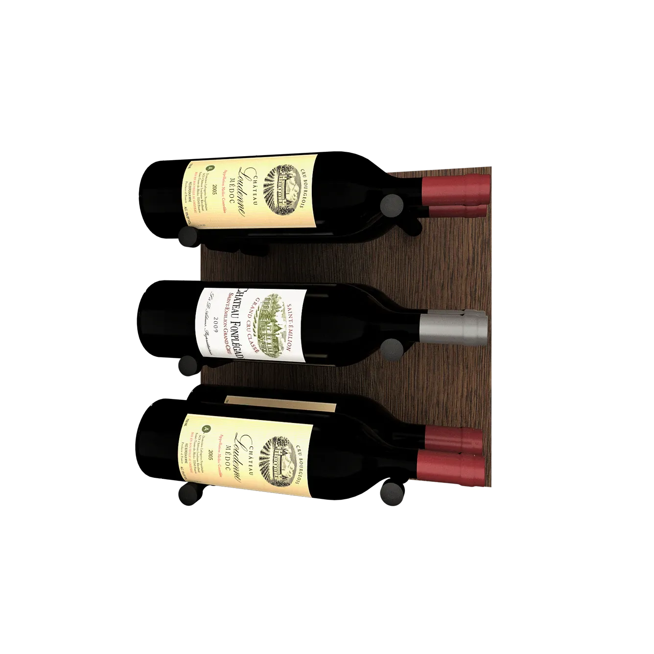 Kessick Wine as Art 14" x 14" Wood Panel Wine Rack