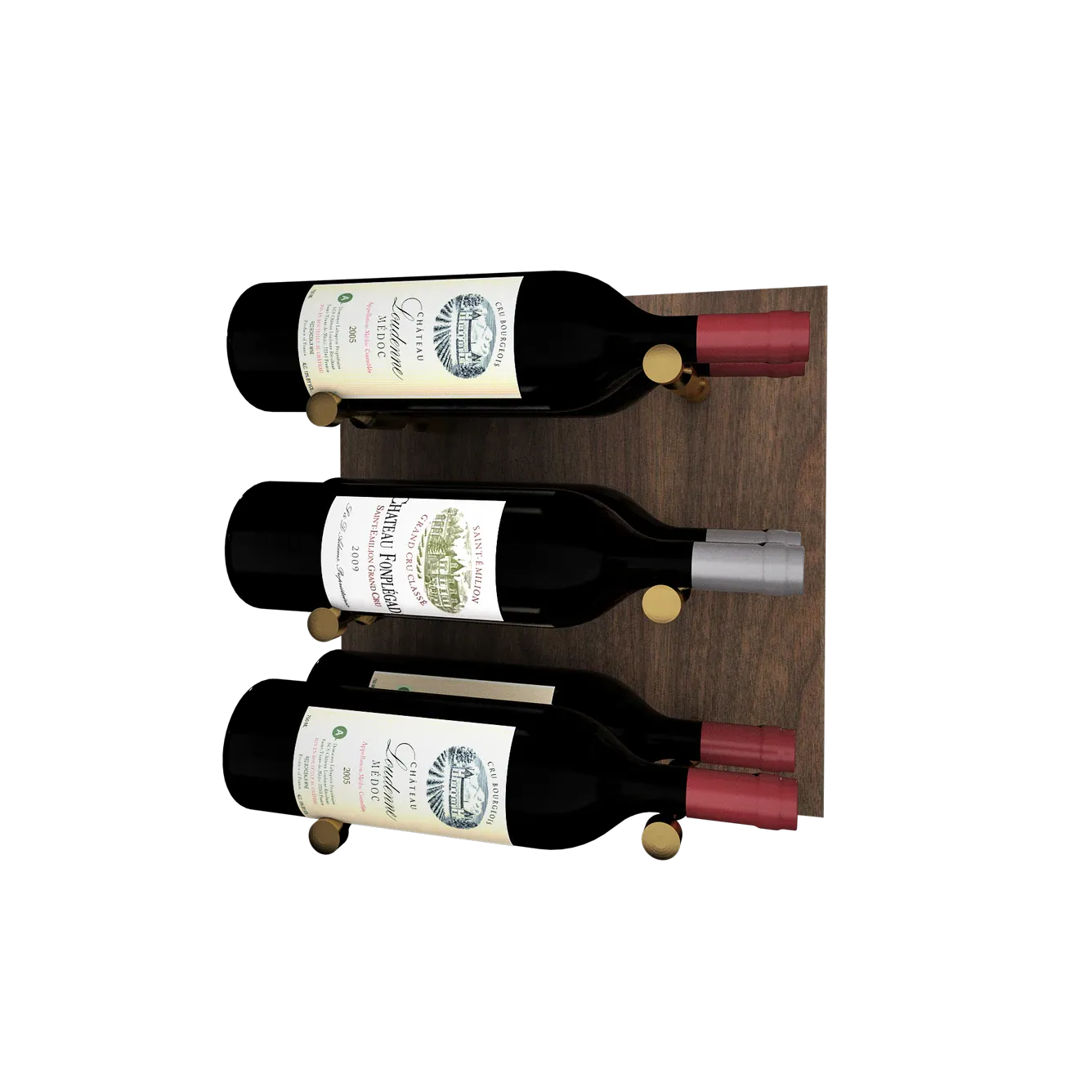 Kessick Wine as Art 14" x 14" Wood Panel Wine Rack