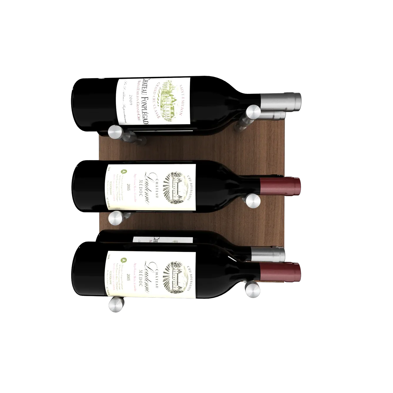 Kessick Wine as Art 14" x 14" Wood Panel Wine Rack