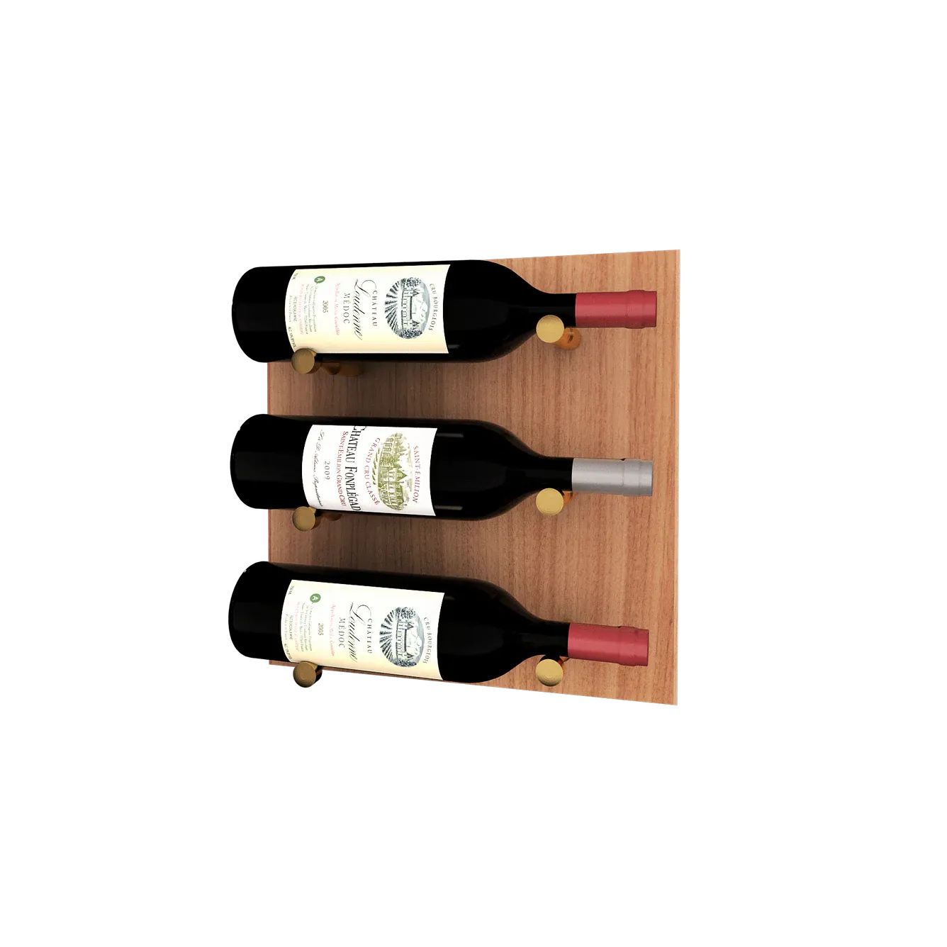 Kessick Wine as Art 14" x 14" Wood Panel Wine Rack