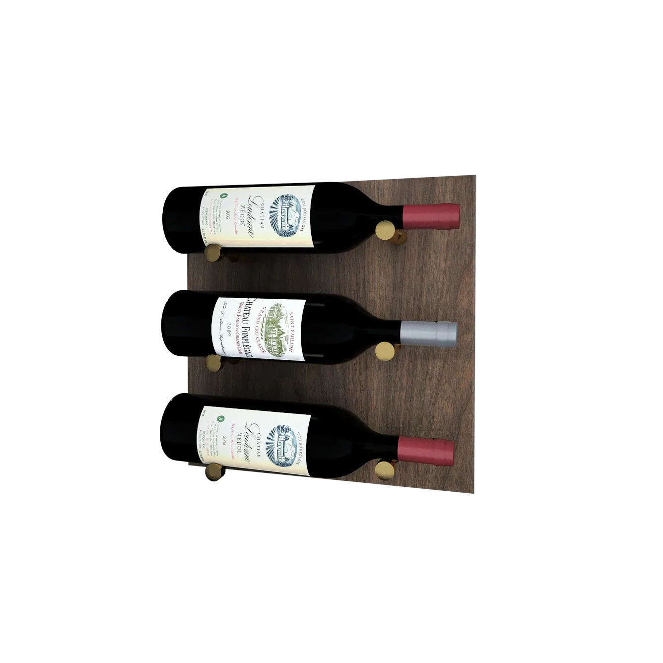 Kessick Wine as Art 14" x 14" Wood Panel Wine Rack