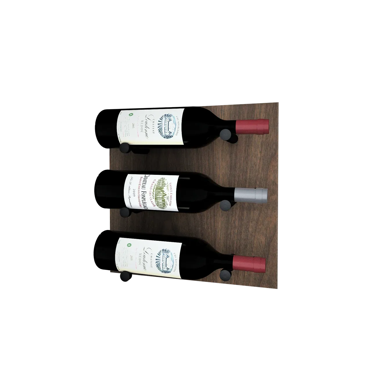 Kessick Wine as Art 14" x 14" Wood Panel Wine Rack
