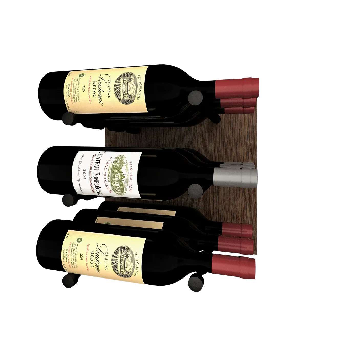 Kessick Wine as Art 14" x 14" Wood Panel Wine Rack