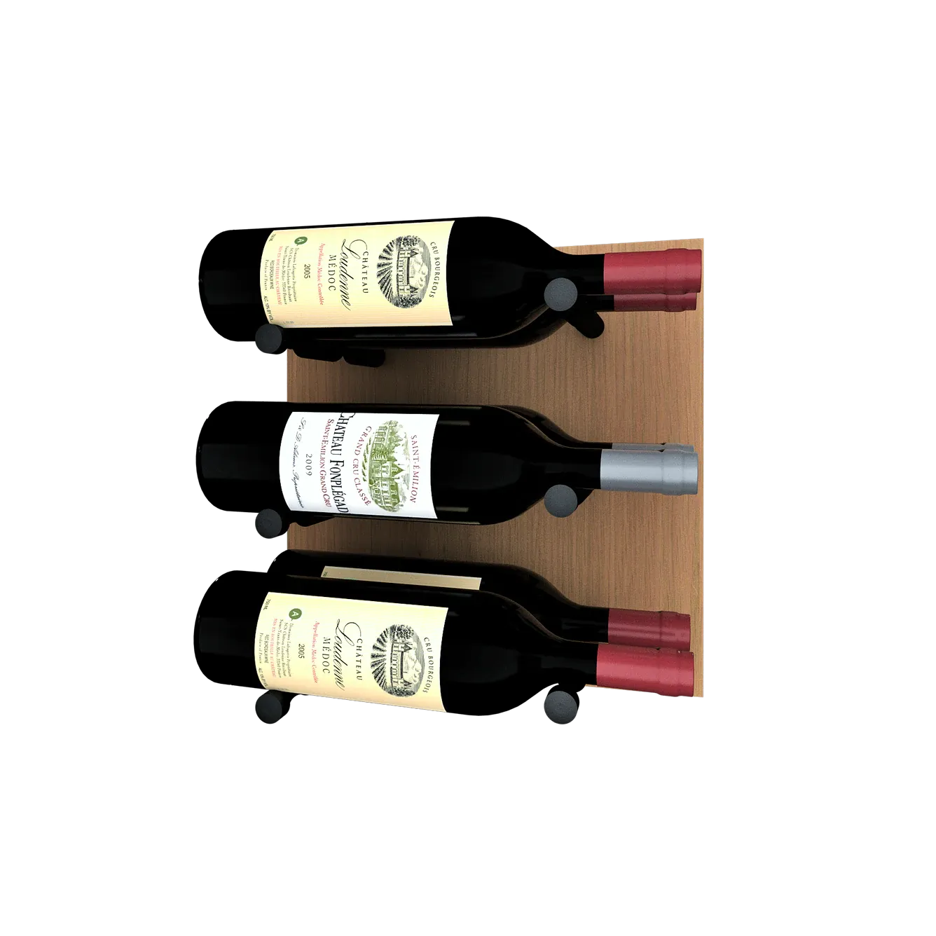 Kessick Wine as Art 14" x 14" Wood Panel Wine Rack