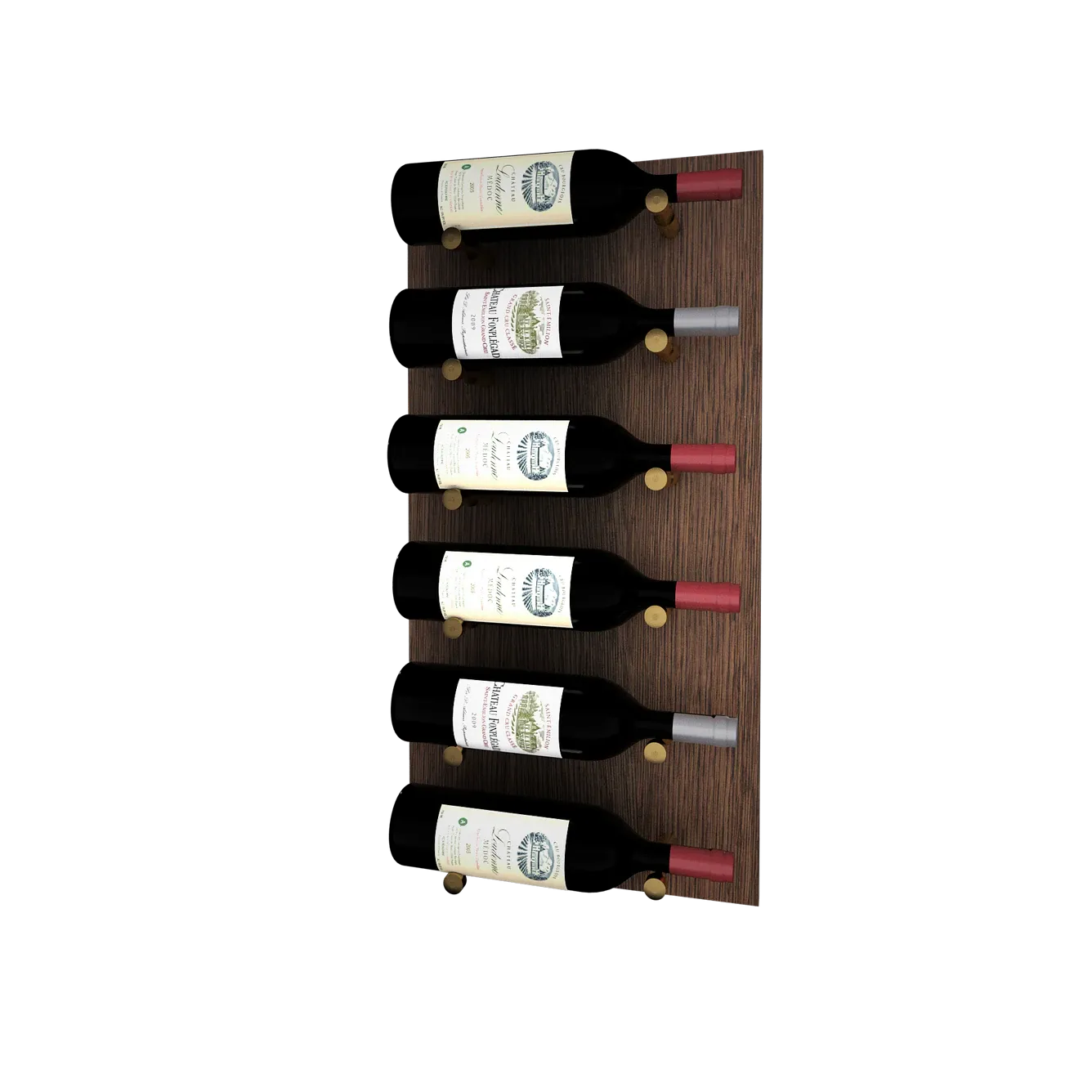 Kessick Wine as Art 14" x 28" Vertical Wood Panel Wine Rack