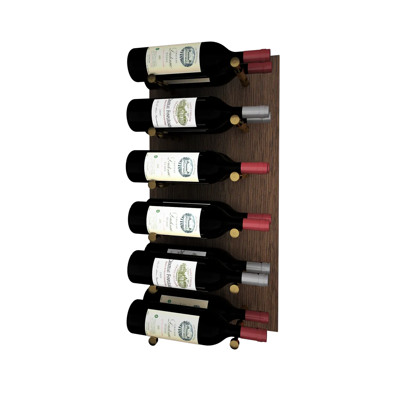 Kessick Wine as Art 14" x 28" Vertical Wood Panel Wine Rack