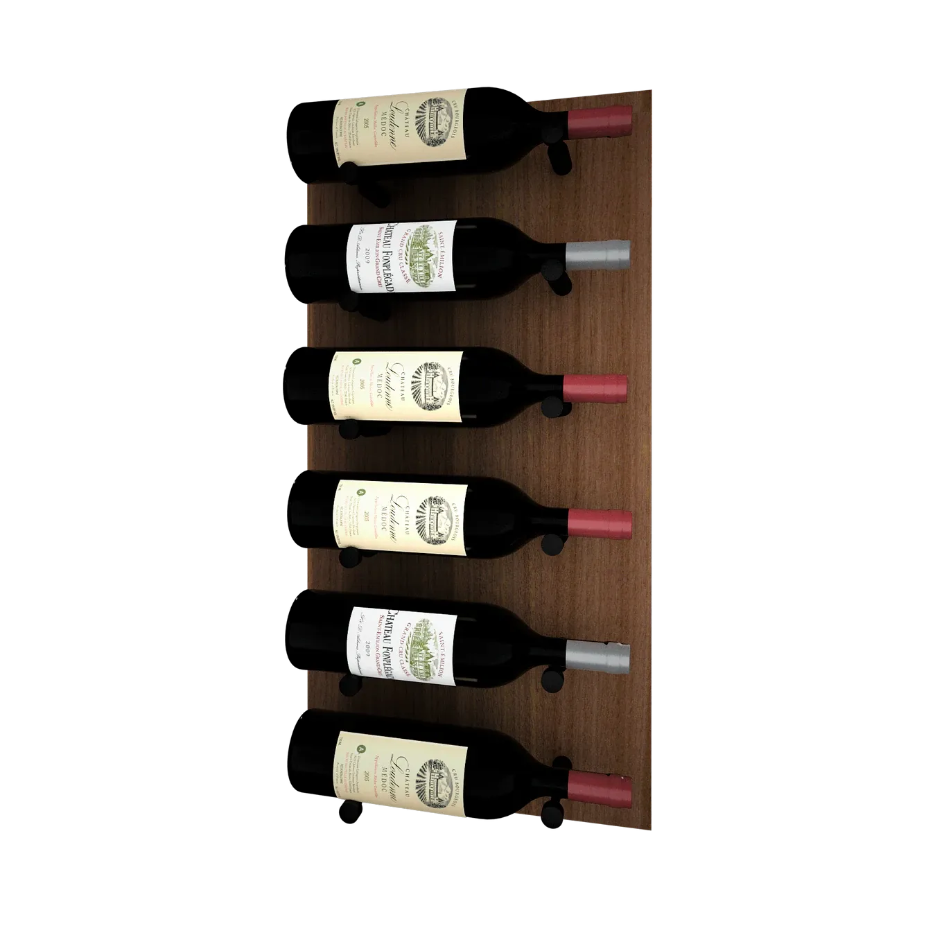 Kessick Wine as Art 14" x 28" Vertical Wood Panel Wine Rack