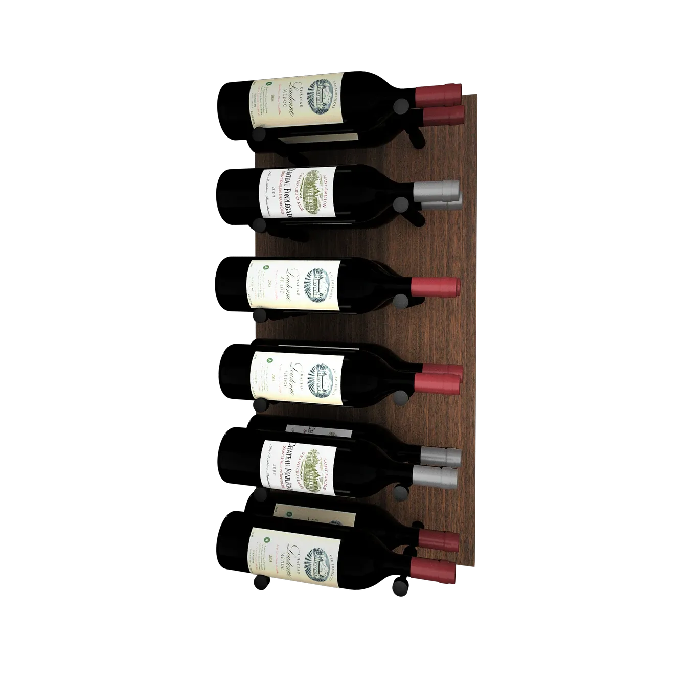 Kessick Wine as Art 14" x 28" Vertical Wood Panel Wine Rack