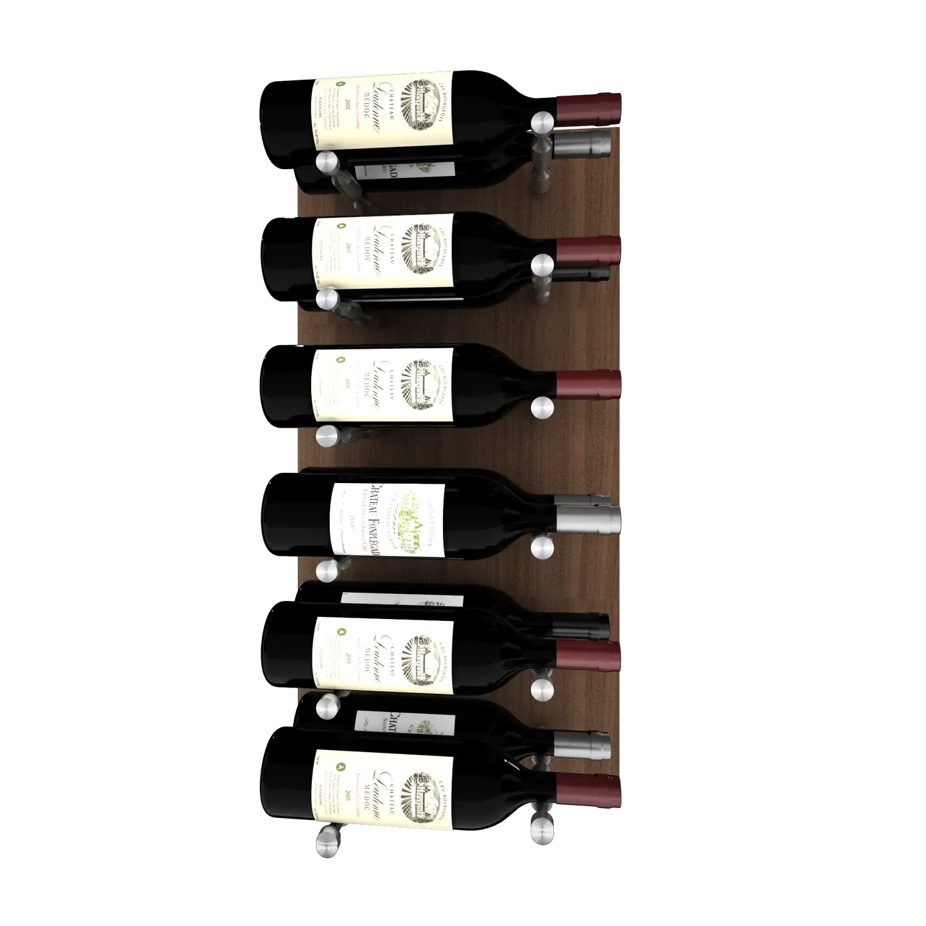Kessick Wine as Art 14" x 28" Vertical Wood Panel Wine Rack